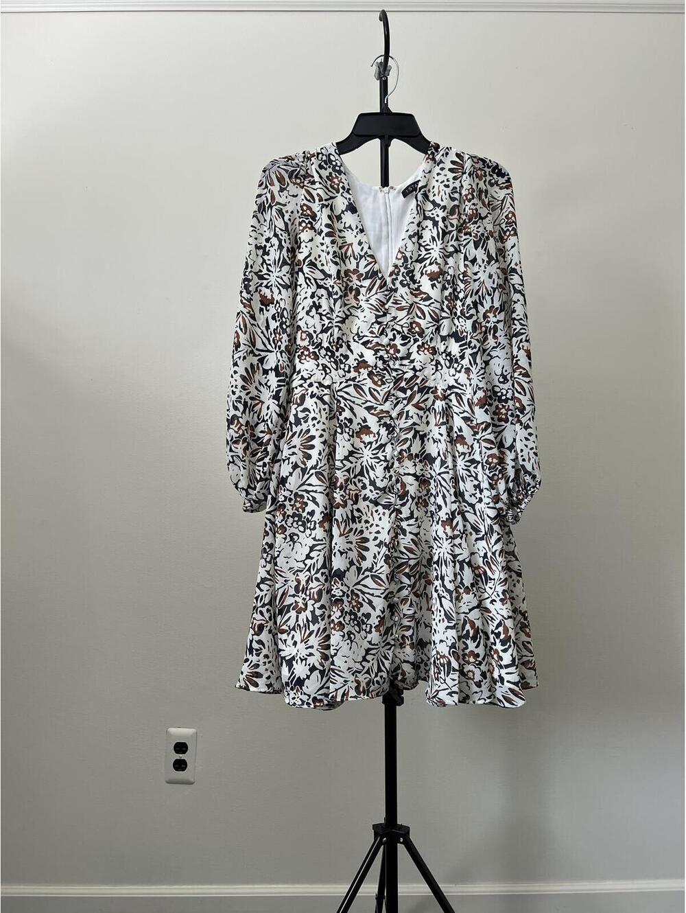 1.state Printed Mini Dress